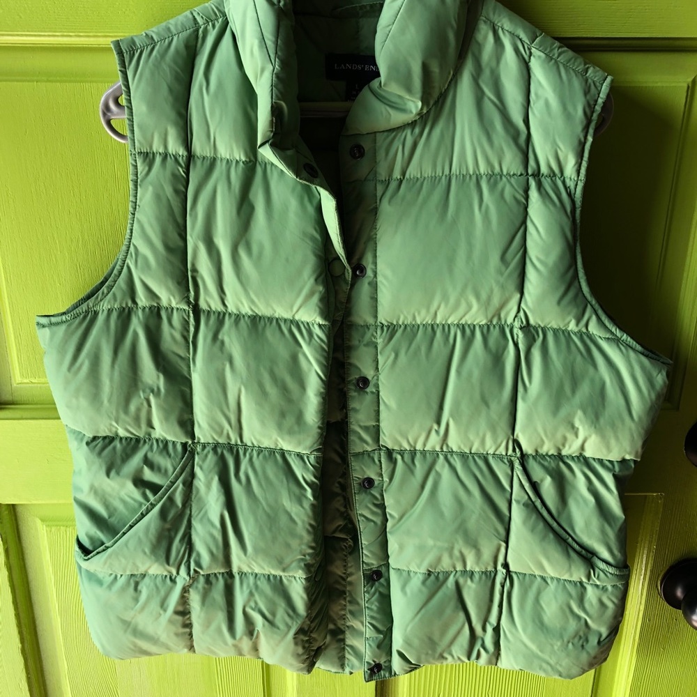 Lands End Puffer Vest